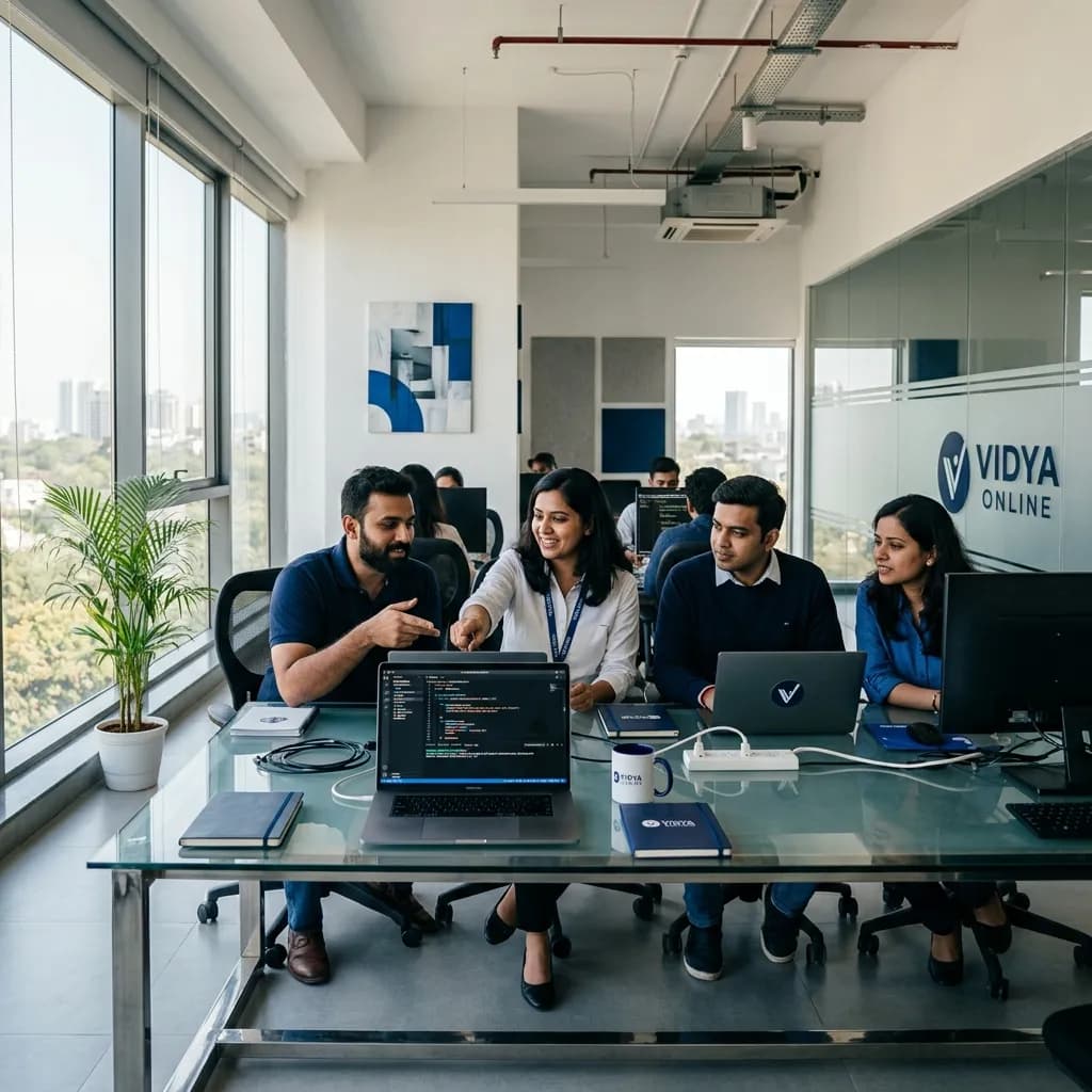 Team collaboration at our Pune office